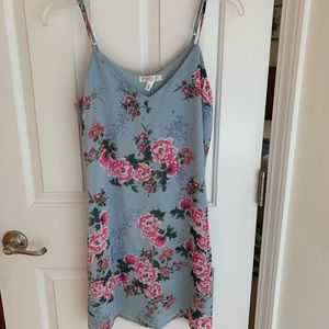Floral shift dress
